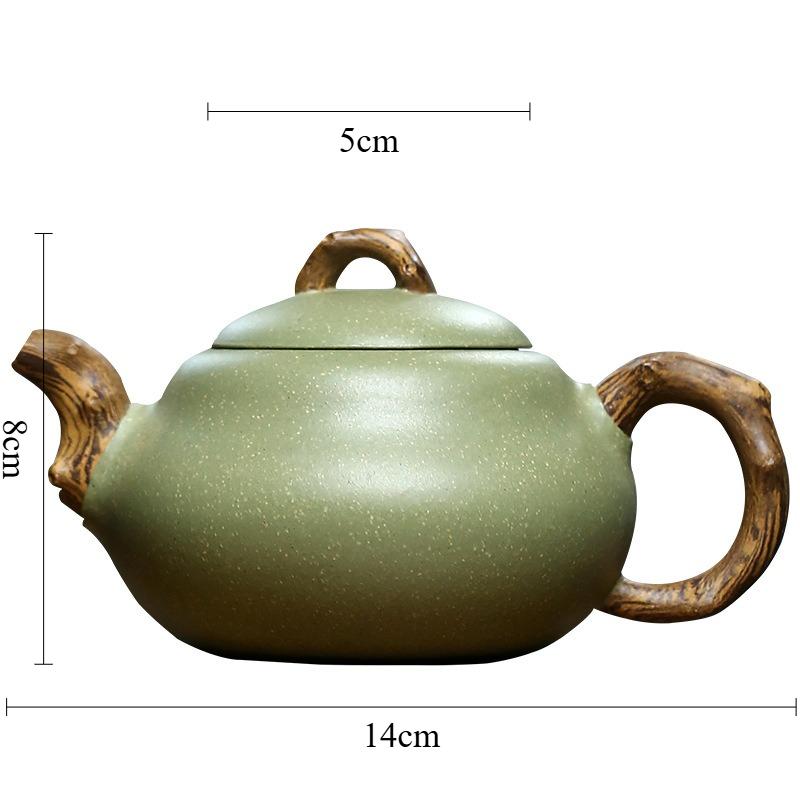 

240 мл тыквенный чайник Исин большой емкости китайский чайник для зеленого чая домашний чайник для гостеприимства набор для чайной церемонии Кунг-фу ситечко для чая посуда