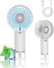 Mini Handheld Misting Small But Portable Fan with 3 Adjustable Airflow Lightweight Rechargeable Spray Water Perfect for Indoors and Outdoors Fan,