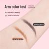 Kakashow Long-Lasting Double-Ended Eyebrow Pencil with Brush - Natural Color, Waterproof Beauty.