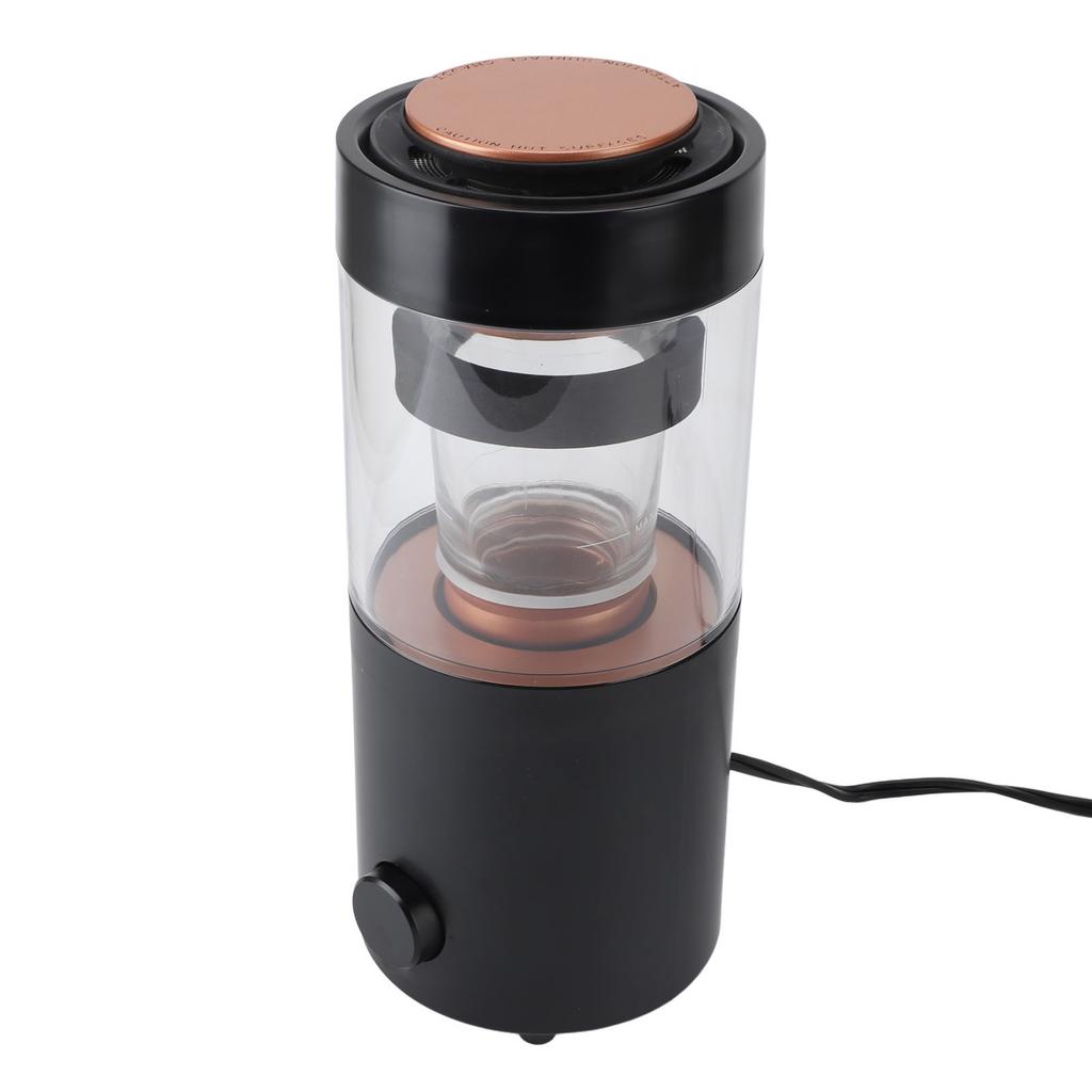 Coffee Bean Roaster 1300W Stainless Steel Transparent Glass Automatic Coffee Roaster Machine with