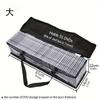 1pc Bag CD Storage Bag For Home DVD Storage Bag Media Organizer Bag DVD, CD, Blu-ray Disc, Movie Case, VHS Case, Video Game Disc