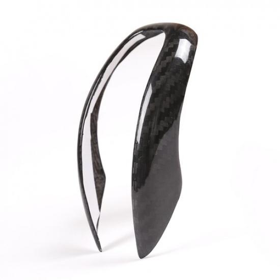 Pokrywa Gałki Zmiany Biegów z Prawdziwego Włókna Węglowego do Alfa Romeo Giulia Stelvio 17-20