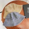 Bøllehat Ensfarvet Vasket Vintage UV-beskyttende Solbeskyttelse Dekorativ Denim Unisex Kvinder Mænd Kasket Hovedbeklædning