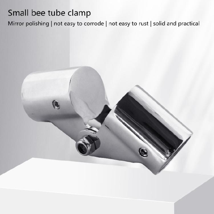 Stainless Steel Rotating Joint Coupling Connector Fitting Adapter for Boat Marine Tubing Canopies Yacht Tubing Fittings