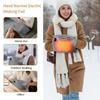 Electric Hand Warmers Rechargeable USB Heated Gloves Hand Warmers Pouch 3 Modes Heater Heating Pad For Outdoor Indoor Women Men