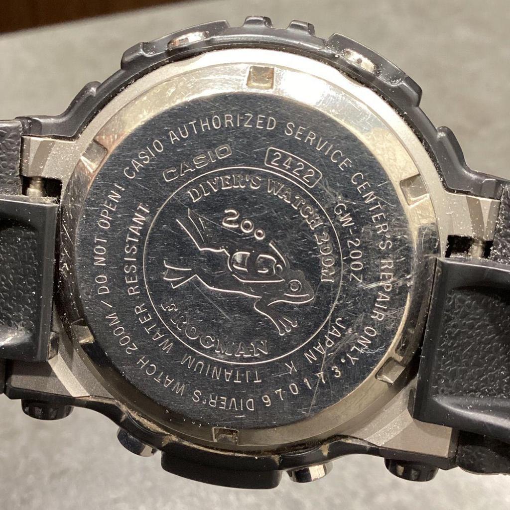 Used G-SHOCK / G-SHOCK FROGMAN GW-200Z Final Edition First Generation Color Tough Solar