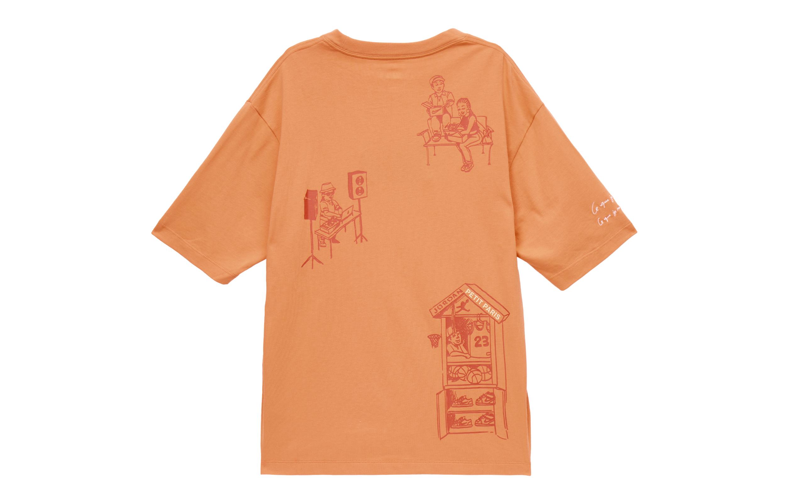 Nike Set in Sleeve T Shirt Women s Orange DV1392-811 L