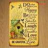 Винтажная деревенская жестяная табличка 8x12 дюймов Забавная цитата Металлическая табличка Настенное искусство Домашний декор