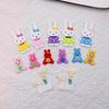 Cartoon Rabbit PVC Soft Rubber Patch for DIY Accessories