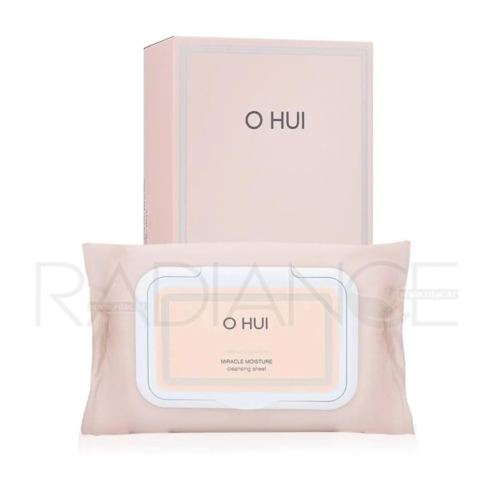 O HUI Miracle Moisture Cleansing Sheets 60 Sheets