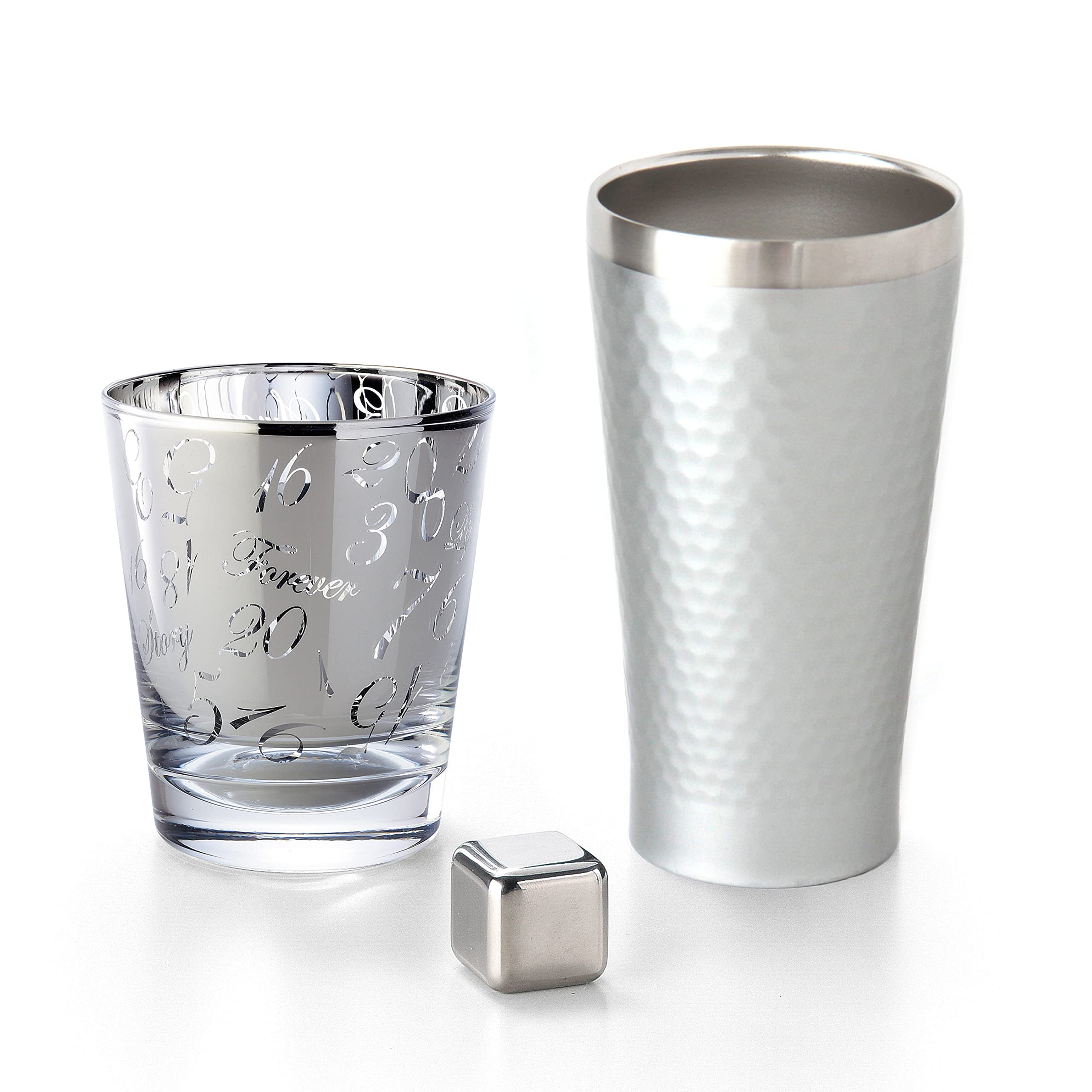 

Dolce Duo Day Термостакан Пара Стеклянная Пивная Кружка Пивные Бокалы Сохранение Тепла Сохранение Холода Нержавеющая Сталь Стекло Вакуумная Изоляция Двойная Стенка Лед