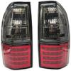 Car Rear LED Light Turn Signal Warning Stop Fog Lamp Tail Light Compatible For Toyota Prado Land Cruiser 90 1997 1998 1999 2000 2001 2002 (Color :