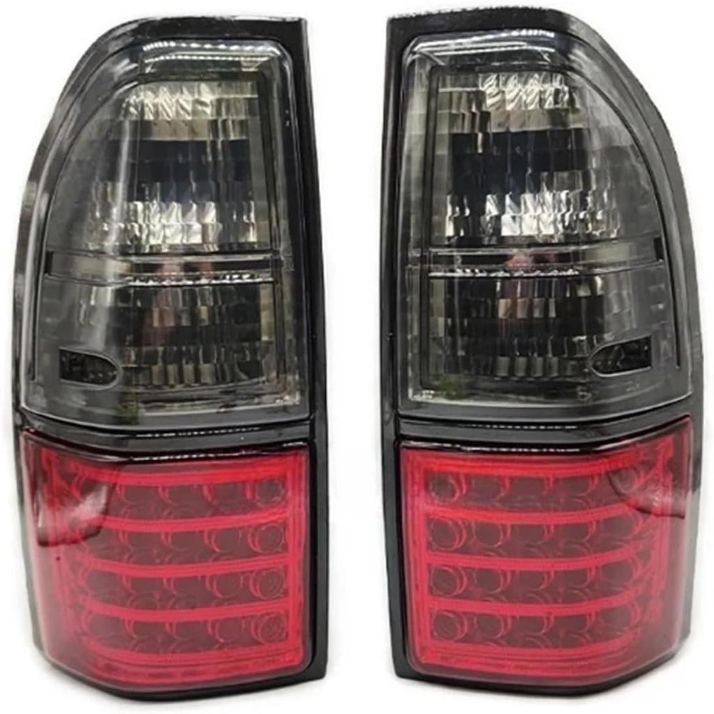Car Rear LED Light Turn Signal Warning Stop Fog Lamp Tail Light Compatible For Toyota Prado Land Cruiser 90 1997 1998 1999 2000 2001 2002 (Color :