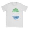 ITS IN MY DNA Sierra Leone Flag Roots  TShirt Unisex  Leisure Pure Cotton Tees Round Collar Short Sleeve T Shirts Gift Idea Tops