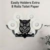Wall Mount Towel Holder Wrought Large Capacity Stylish for Kitchen Bathroom