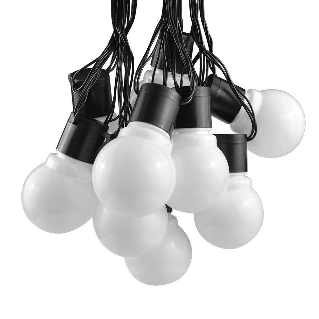 Vintage Solar LED String Lights - Waterproof Outdoor Garden and Courtyard Decor Lights