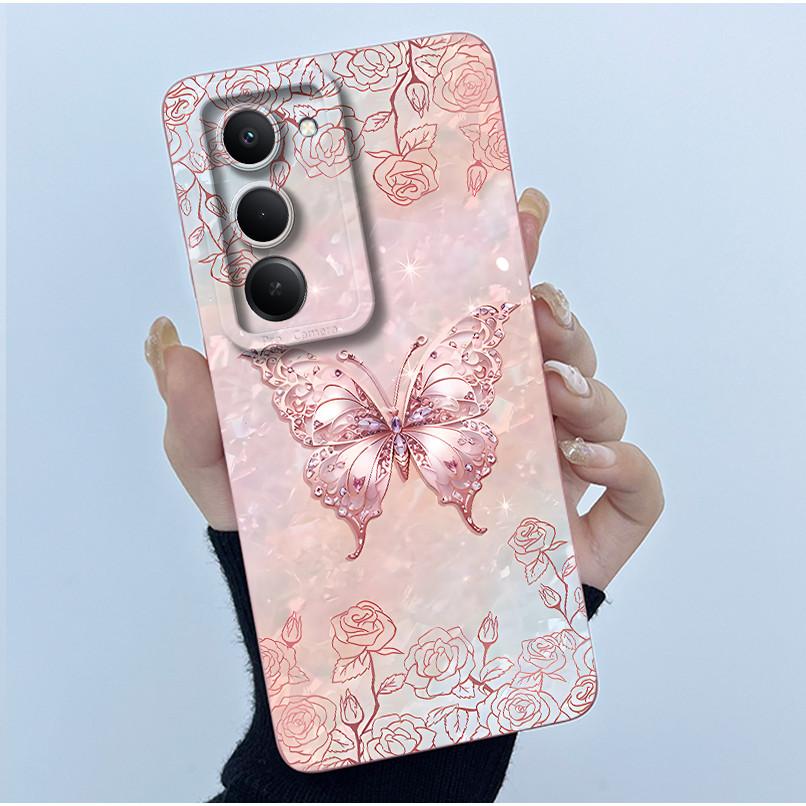 

Soft Case For Redmi 15 5G Case Fashion Simplicity Flower Liquid Silicone Back Cover For Xiaomi Redmi15 5G Protective Bumper Capa Redmi 15 5G