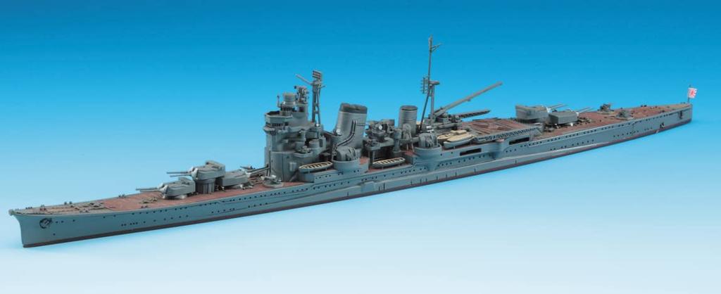 Hasegawa Waterline Series Japanese Navy Heavy Cruiser Myoko Plastic Model 333 1/700