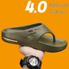 Men's Large-Size Fashion Flip-Flops: New Summer Thong Sandals with Thick Soles, Trendy Casual Slippers