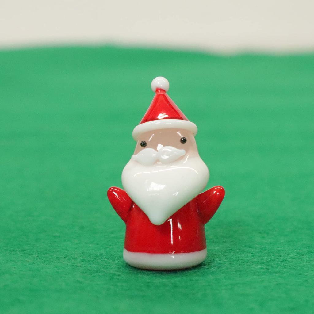 Castle Enterprise Cute Glass Craft Petit Series Set of 6 (Castle Enterprise) [Commercial Set] Santa,