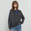 Women's Wool Blend Color-Block Fake Two-Piece Sweater
