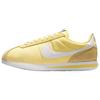 Cortez Txt Coupe Confortable Basse Chaussures de Style de Vie Baskets Femme Jaune Doux DZ2795-703