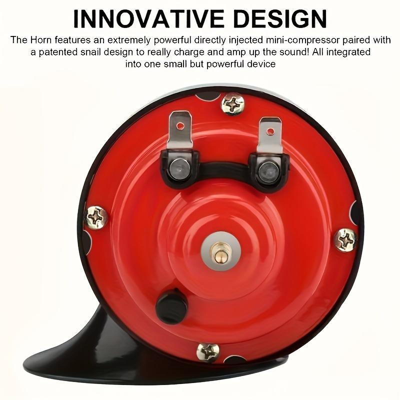 Air Snail Car Horn 12V/24V for Trucks Suvs Rvs Trains and Boats