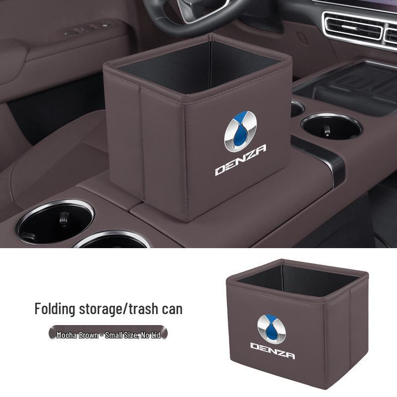 Multi-Functional Storage Box & Folding Trash Can for Denza D9/N9/Z9gt/N8L/N7 Cars