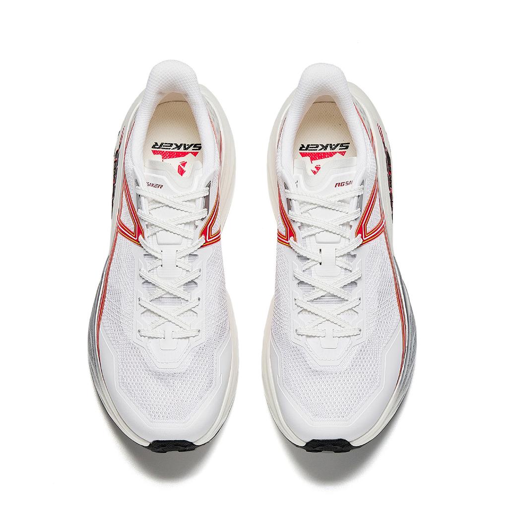 Anta Falcon 3 RC Champion Series Running Shoes Spring 2026 Men sneaker White Red 112615516A-2