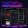 Vgetting 140 /55.1in Symphony LED Car Ambient Lights Universal 6 In 1 RGB Atmosphere Lamp USB APP Remote for Tesla Model 3 Y S X