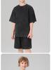 Pure Cotton Retro Short Sleeve Round Neck Loose T-Shirt for Children & Toddlers - Trendy Spring/Summer Kids' Clothing