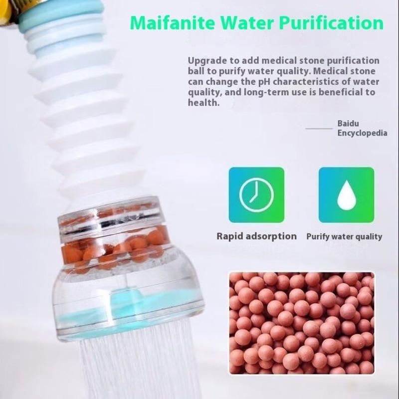 Kitchen Anti-Splashing Faucet Can Rotate Extend The Filter Home Universal Water Faucet Multifunction Wash Basin Shower Faucet