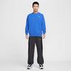 Nike Club Sweatshirts Men's Royal Blue Crew Neck Moderate Regular
