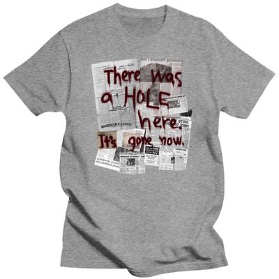 Silent Hill T Shirt There Was A HOLE Here It S Gone Now T-Shirt Summer Cotton Graphic Tee Shirt Short-Sleeve T-Shirts Men’s