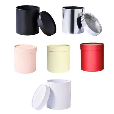 Round Flower Bucket For Home Decoration And Gift Packaging Creative Floral Arrangement Decorative Jar Holiday Gift