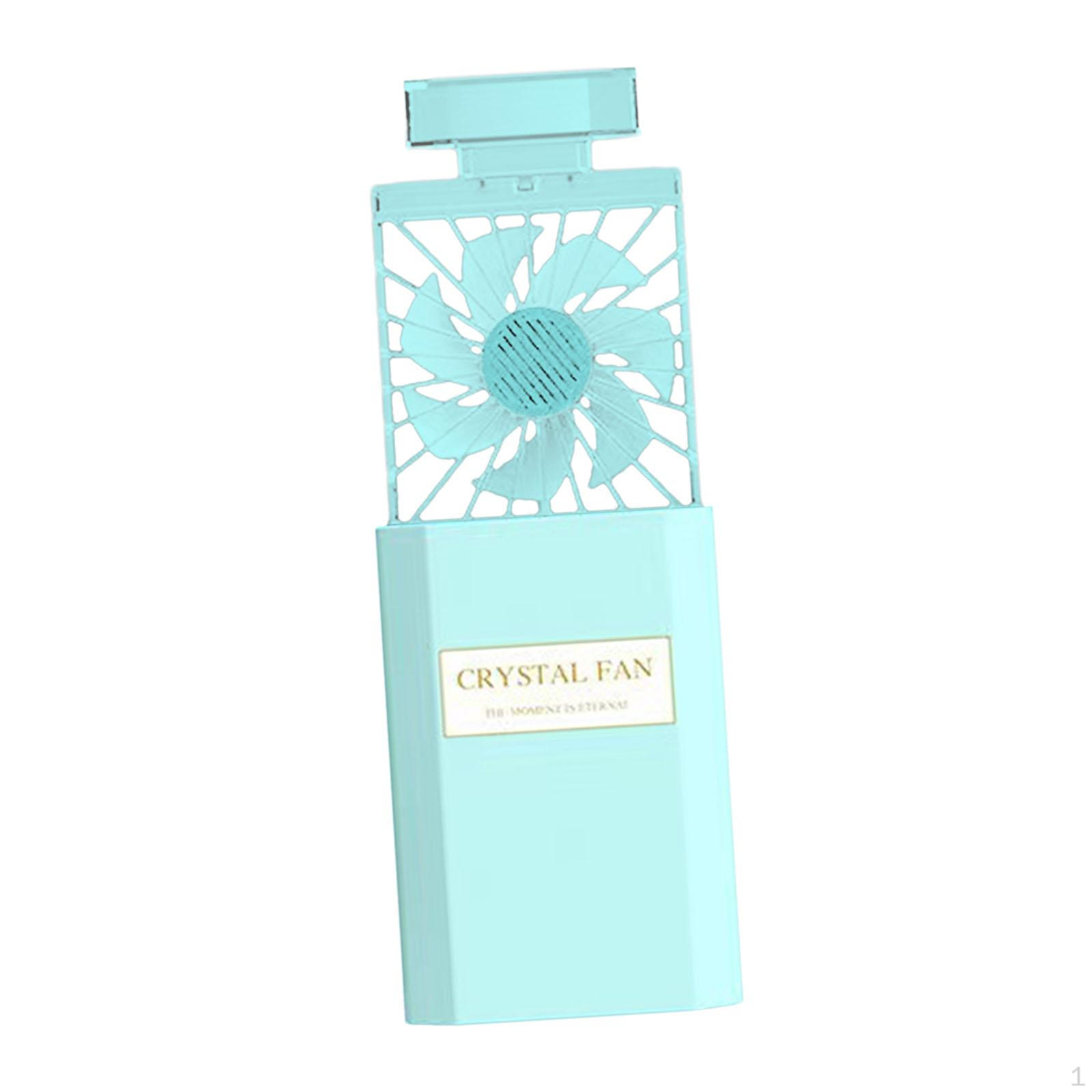 

Элегантный ручной вентилятор — компактное решение для охлаждения для женщин синий