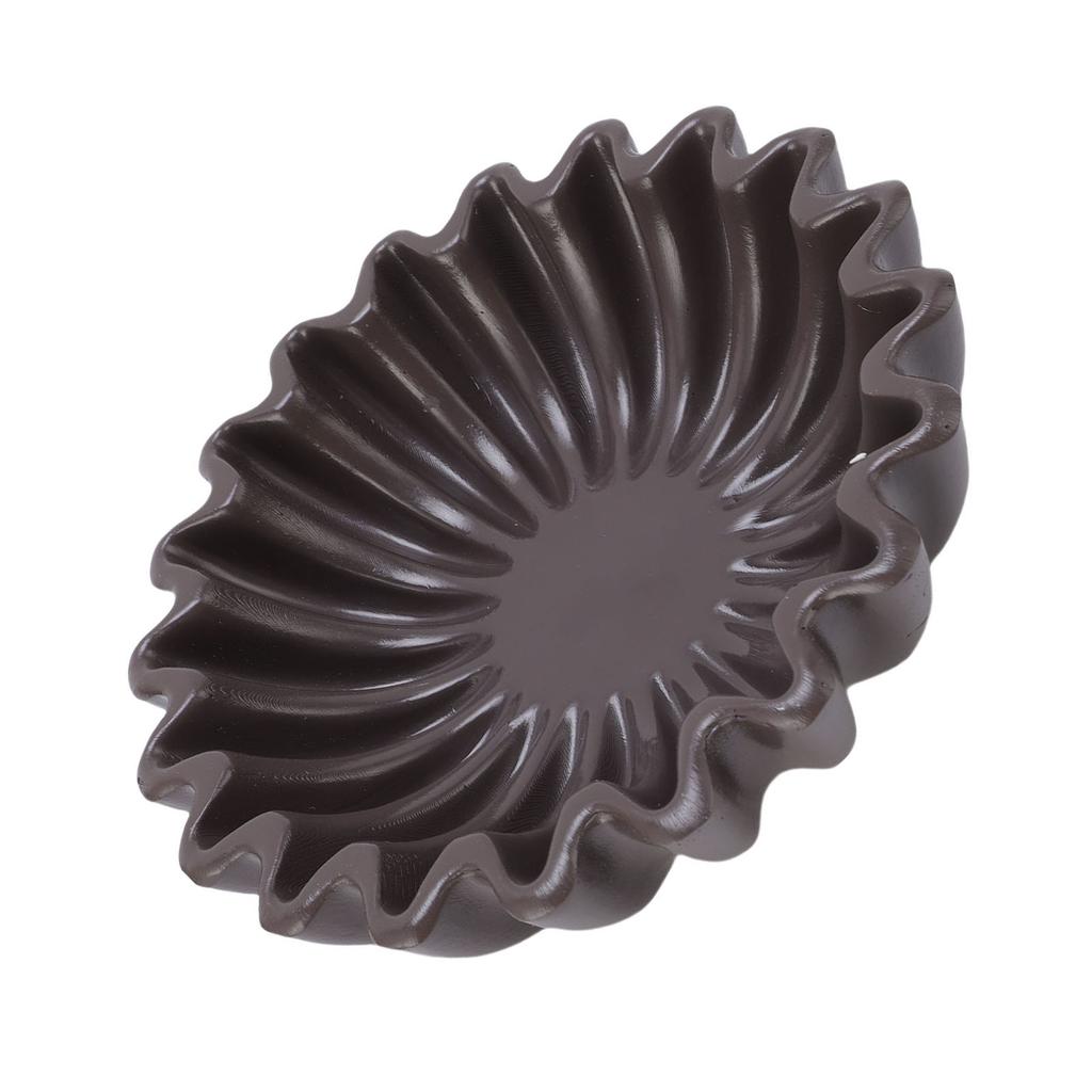 14.5CM Gerillte Rüschenschale Handgefertigte Schale Dekoration für Couchtisch Bücherregal Wohnzimmer Schreibtisch