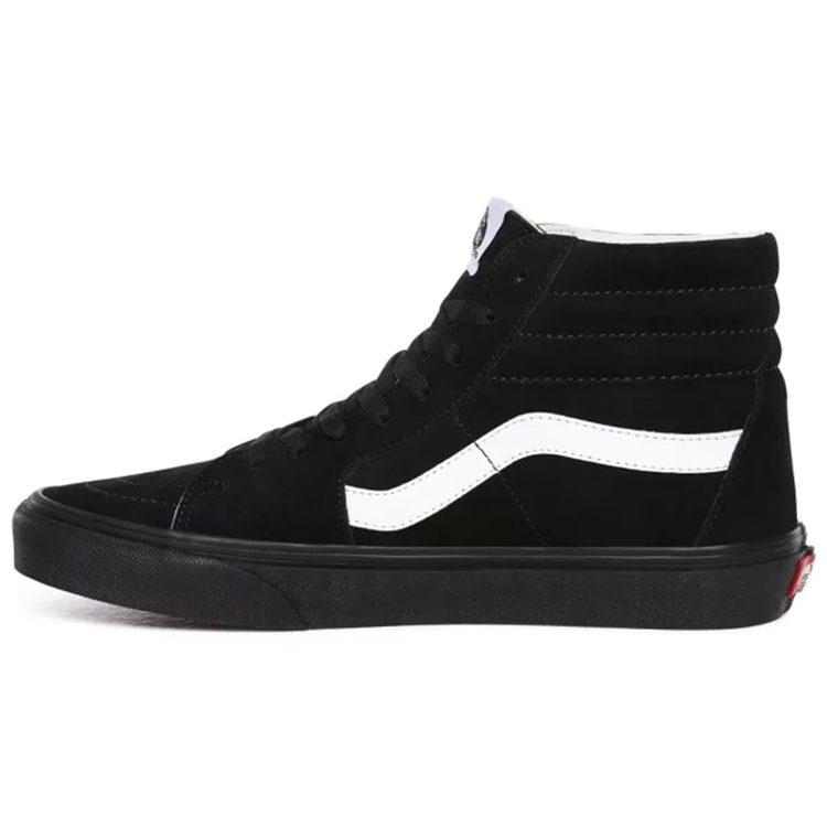Sk8 Vans-Hi `Pig Suede - Black`