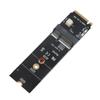 M.2 A+E Key To M.2 M Key Card Durable Stable M.2 A+E Key To M.2 M Key SSD Riser Card for Network Card M.2 SSD