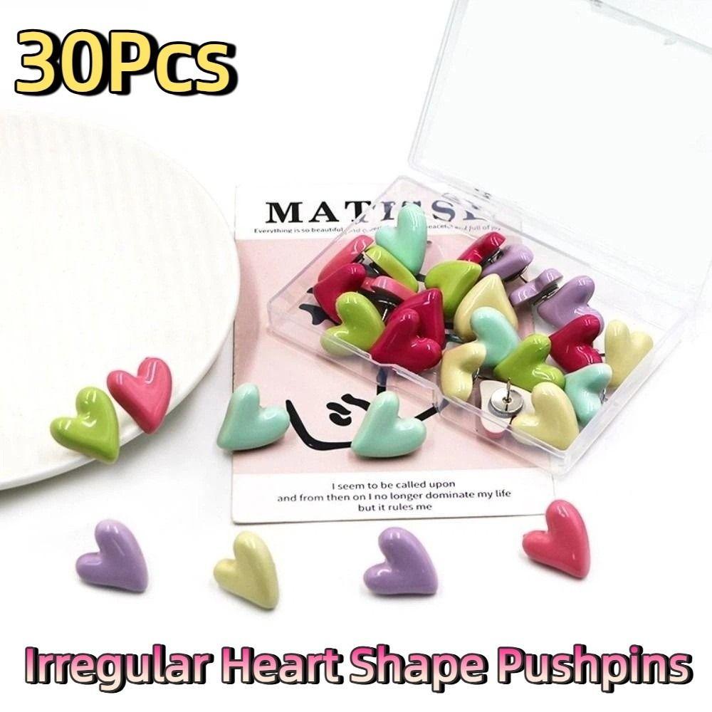 3D Colorful Push Pins DIY Board Thumbtack Decorative Studs Cork Board Pushpin Wall Markers