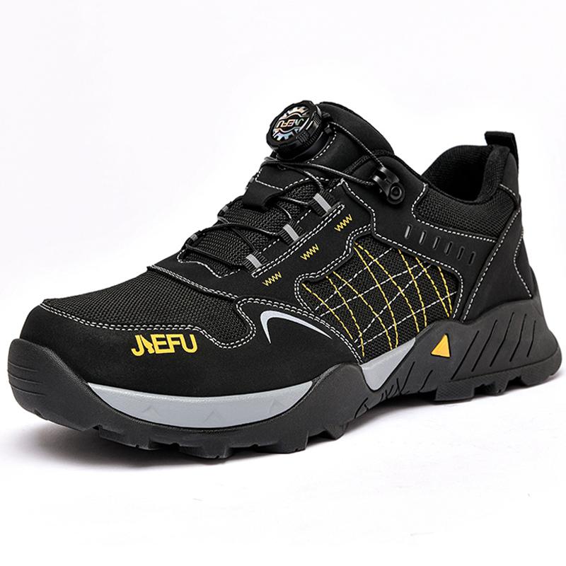

high-quality Safety Shoes Men Boots Work Sneakers Rotating button Composite toe Work shoes Puncture-Proof Insulated shoes 37