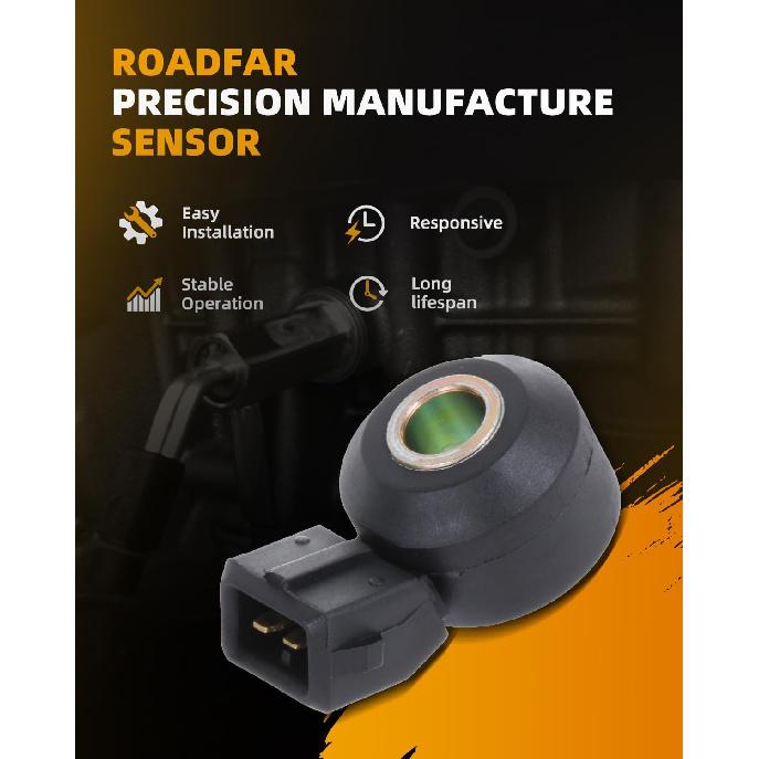 ROADFAR Knock Sensor Fits for Infiniti QX56,for Nissan Altima,Armada,Cube,Frontier,Maxima,NV200,Pathfinder,Quest,Sentra,Titan,Versa,Xterra 220607S000