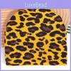 Print Leopard Acrylic Beanie With Oversized Shape Trendsetting Looks Decoration