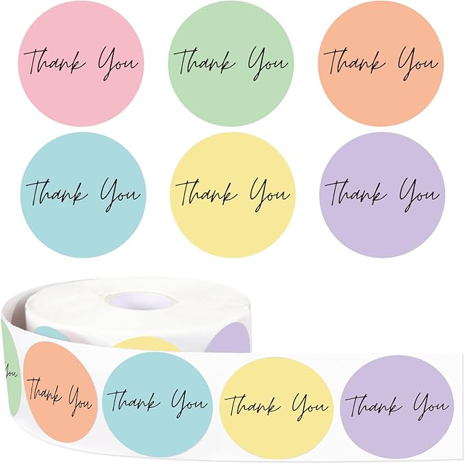 Transparent Round Sealing Stickers Packaging and Box Sealing Stickers Strong Self-adhesive Label Multiple&100 sheets