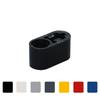 20PCS Technical Liftarm Thick 1x2 Axle Hole Assembles Particles DIY Educational Bricks High-Tech MOC Parts 60483 Building Blocks