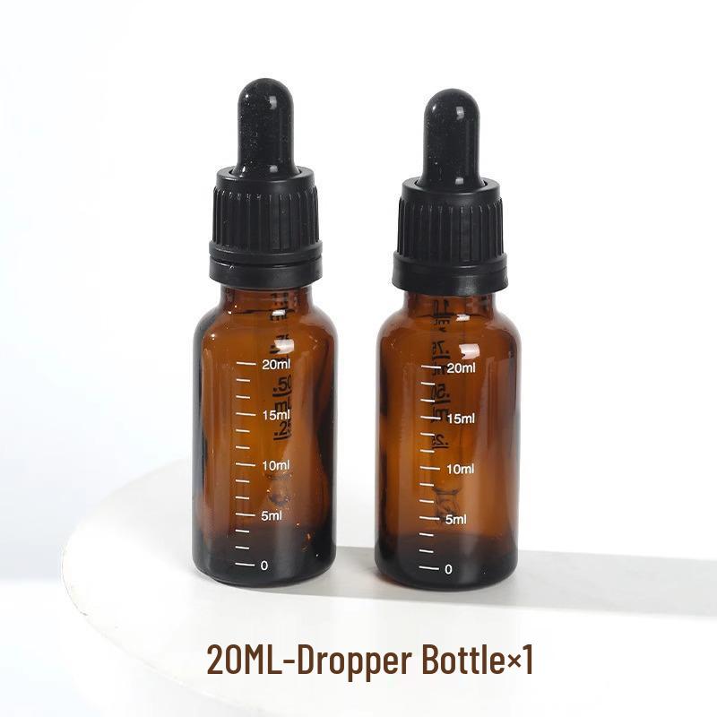 Light-Proof 10ml Glass Rollerball Bottle for Essential Oils and Perfumes - Portable, Refillable, and Cost-Effective.