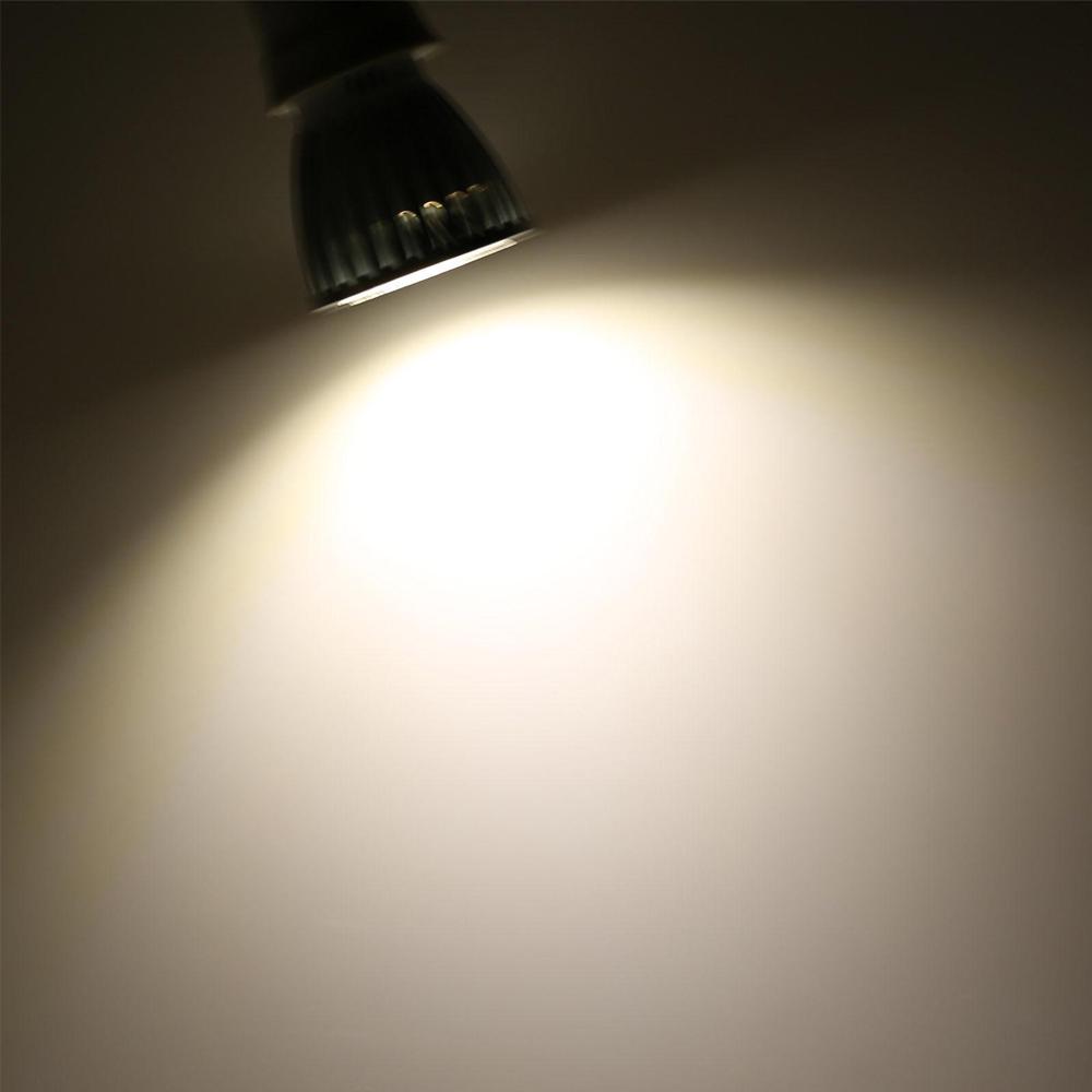 LED Spotlights Bulb GU10 9W Dimbare COB-lamper AC 85-265V 220V Cool Varm Hvit Ultra Bright
