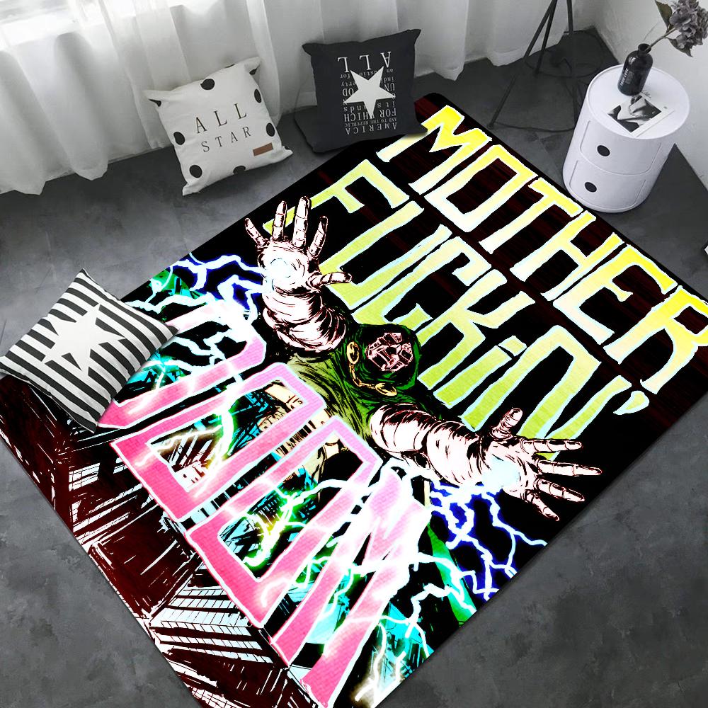 

MF DOOM Коврики для комнаты Противоскользящие Впитывающие воду Длинный коврик-подушка Коврик для спальни Приветственный придверный коврик 40x60cm