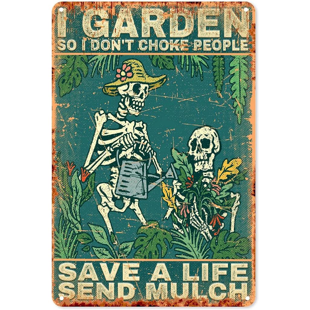 Choose Something Fun Skull Metal Tin Signs Posters Plate Wall Decor for Garage Bars Man Cave Cafe Clubs Retro Posters Plaque