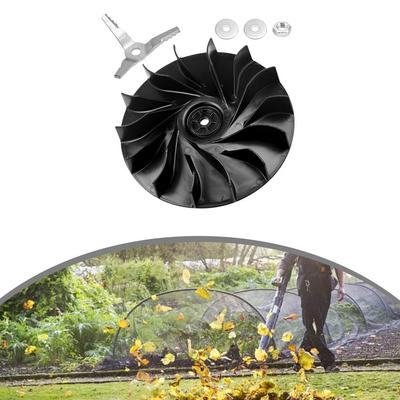 Enhanced Debris Collection Garden Blower Impeller Fan Shredder Attachment